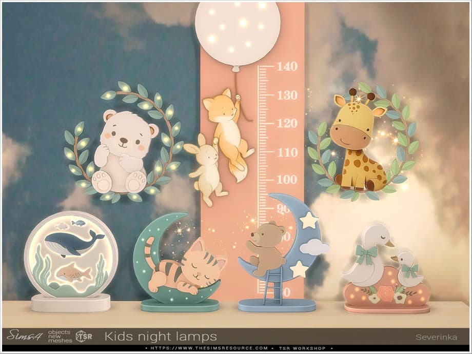 Галерея мода Ночники Kids night lamps #1